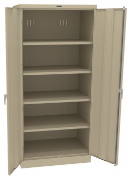 Storage Cabinet with Doors - Deluxe