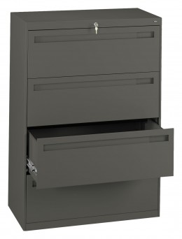 4 Drawer Lateral File Cabinet - 36" Wide - Standard