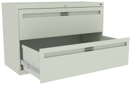 2 Drawer Lateral File Cabinet - 42" Wide - Standard