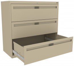 3 Drawer Lateral File Cabinet - 42" Wide - Standard