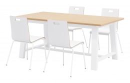 Rectangular Dining Table and Chairs Set - Midtown