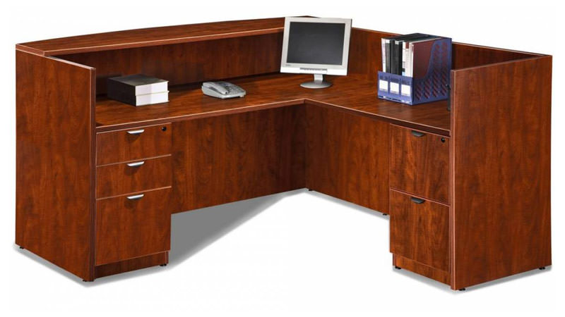 Cherry Reception Desks