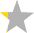 50 Percent Yellow Star
